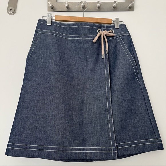 Ann Taylor Knee Length Wrap Skirt - Size 8, NWT - Picture 1 of 5